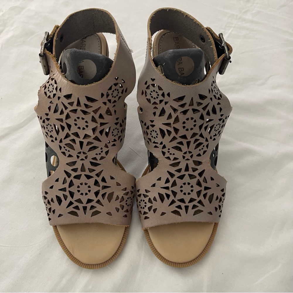 BARBARA BARBIERI Leather sandals size 7